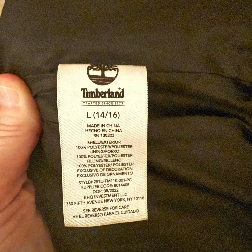 Timberland Mixed Media Jacket - Picture 3 of 7